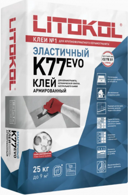  LITOKOL  K77 25кг серый 